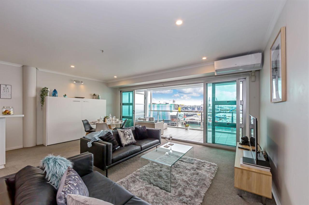 Qv Elegant Modern Apt With Water View - 982 Auckland Kültér fotó