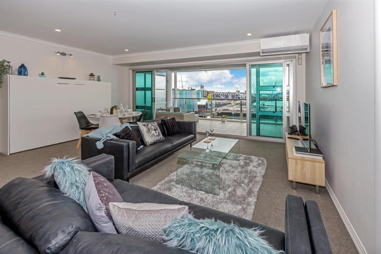 Qv Elegant Modern Apt With Water View - 982 Auckland Kültér fotó