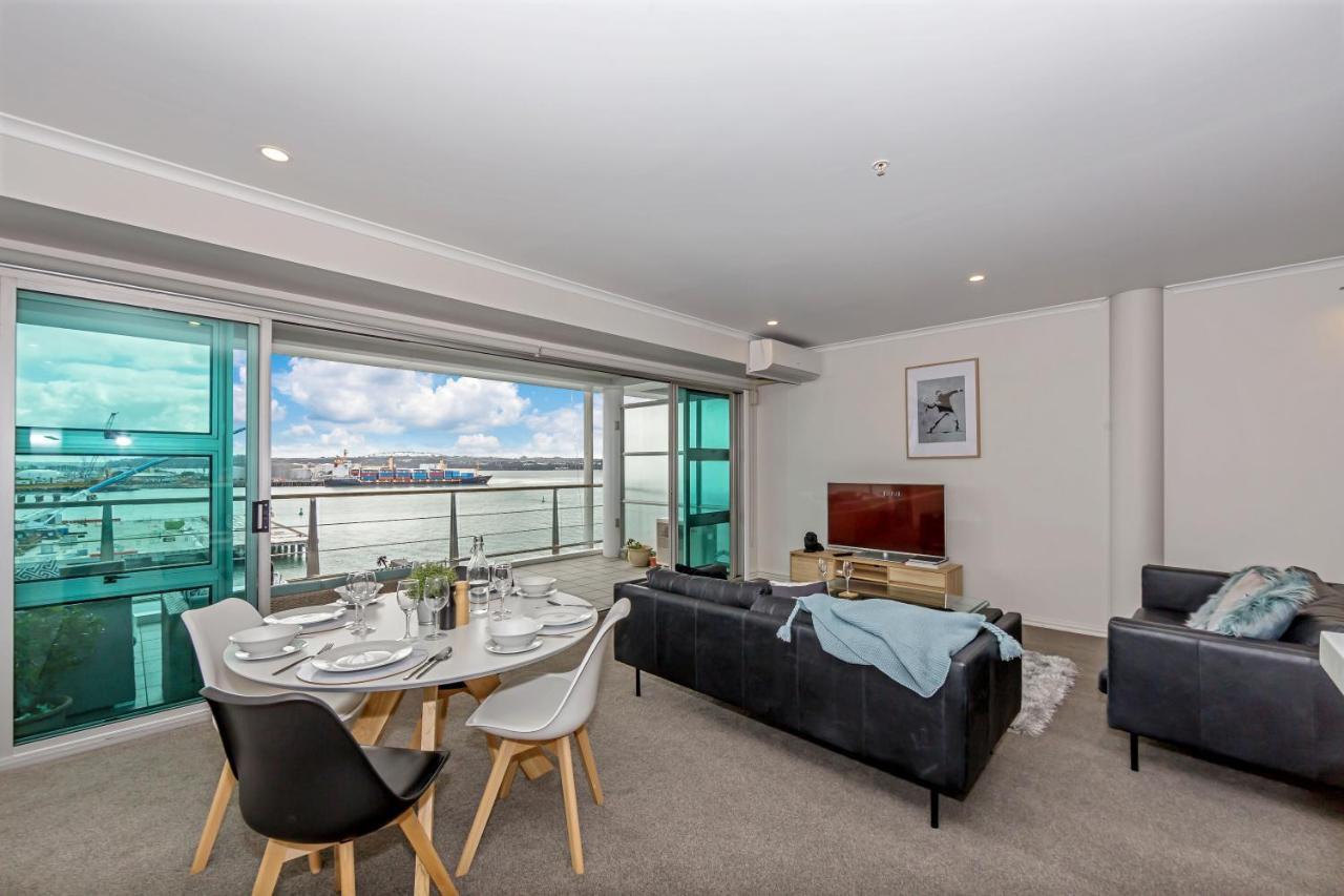 Qv Elegant Modern Apt With Water View - 982 Auckland Kültér fotó