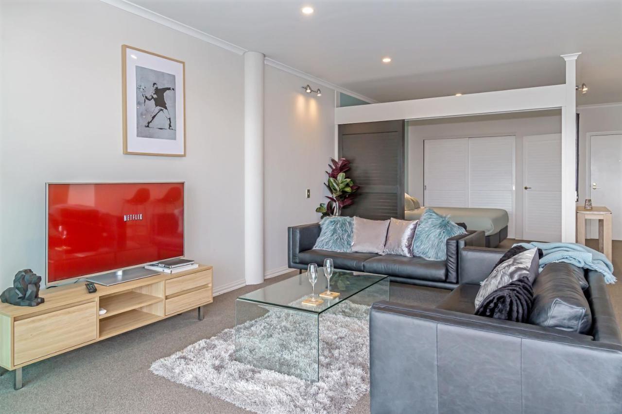 Qv Elegant Modern Apt With Water View - 982 Auckland Kültér fotó