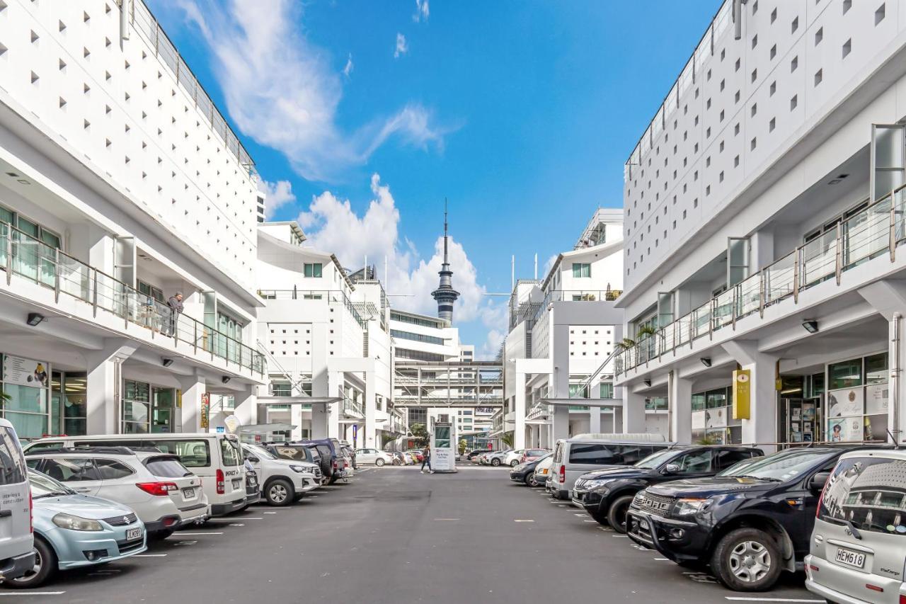 Qv Elegant Modern Apt With Water View - 982 Auckland Kültér fotó