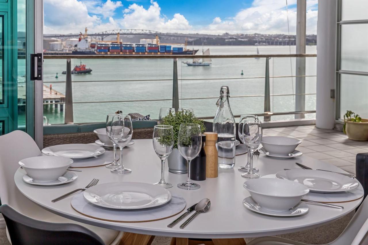 Qv Elegant Modern Apt With Water View - 982 Auckland Kültér fotó