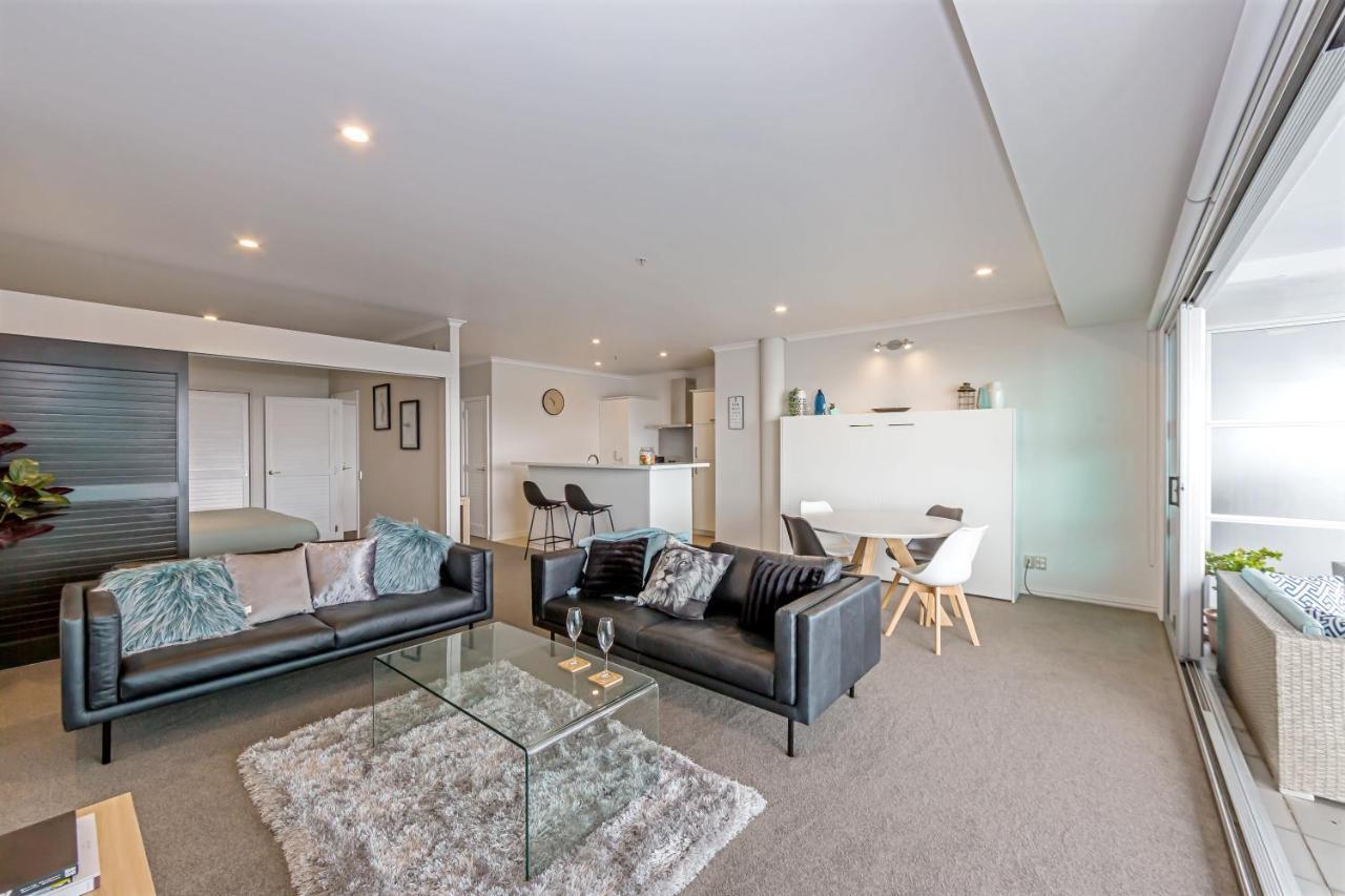 Qv Elegant Modern Apt With Water View - 982 Auckland Kültér fotó